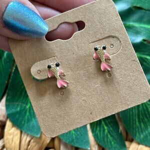 BOGO FREE Goldfish stud earrings